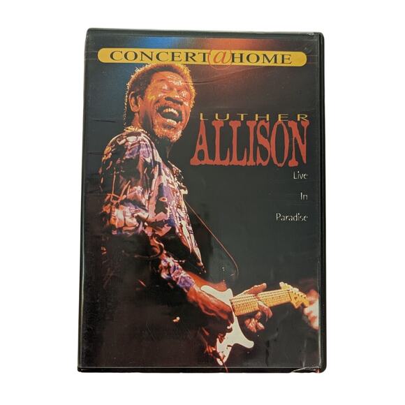 Luther Allison - Live in Paradise (DVD, 1999) - Rare DVD Concert at Home - Picture 1 of 7